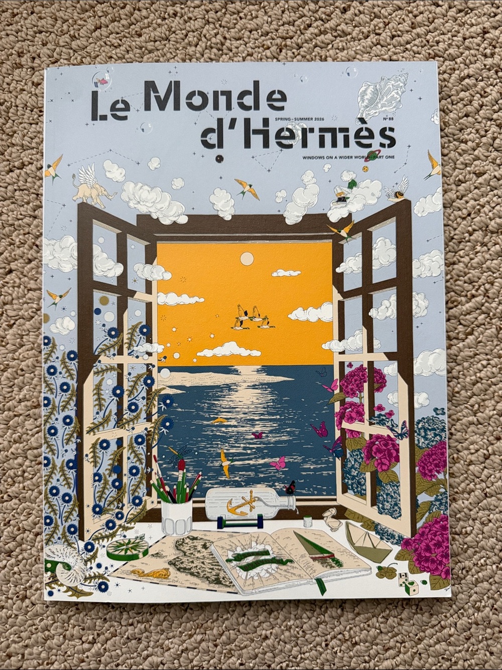 Hermes catalog books (Le Monde d’Hermes)